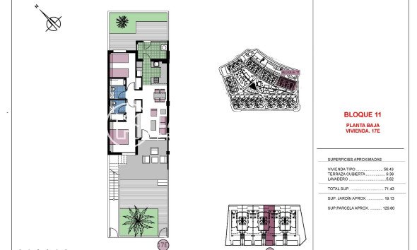 Nieuwbouw Woningen - Bungalow - Pilar de la Horadada - Mil Palmeras