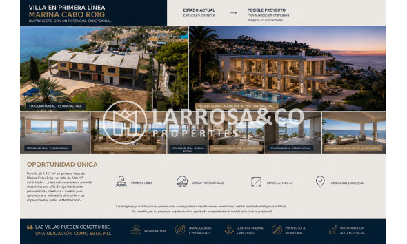 A Vendre - Villa / House - Orihuela costa - Cabo Roig